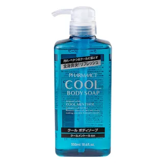 【KUM 熊野】PHARMAACT COOL超涼感沐浴乳550ml