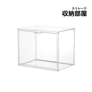 【收納部屋】壓克力超透明翻蓋收藏櫃-超大款(公仔展示盒 鞋子收納盒 包包展示盒)