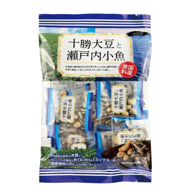 泉屋製菓 十勝大豆及瀨戶內小魚(15袋入_48g 效期2024/12/03)