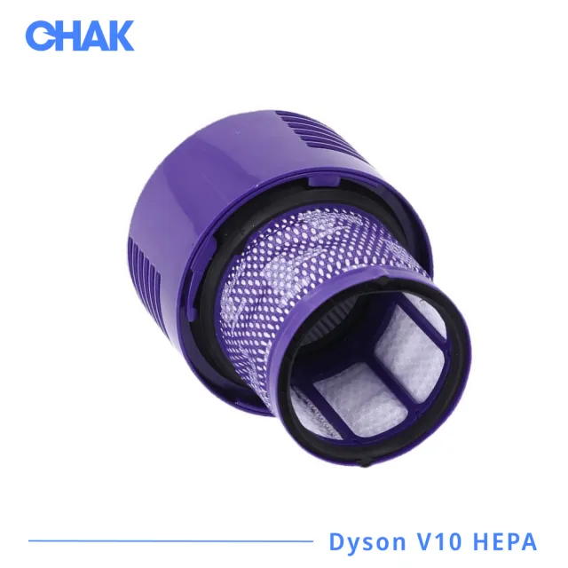 【CHAK恰可】Dyson V10 高效HEPA濾網 戴森副廠耗材配件(適用SV12機型 2入組)