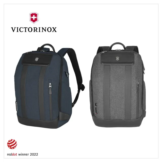 【VICTORINOX 瑞士維氏】Architecture Urban2 城市系列後背包 42x30x19 灰/藍(611955/612670)