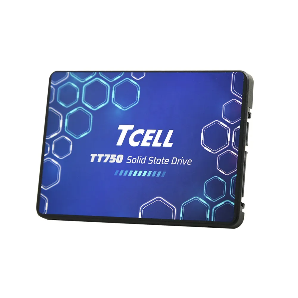 【TCELL 冠元】TT750_960GB SSD 2.5吋固態硬碟3D TLC(讀：550M/寫：480M)