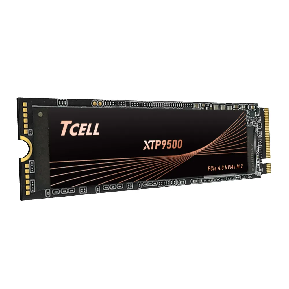 【TCELL 冠元】XTP9500 2000GB NVMe M.2 2280 PCIe Gen 4x4 固態硬碟(讀：7200M/寫：6800M)