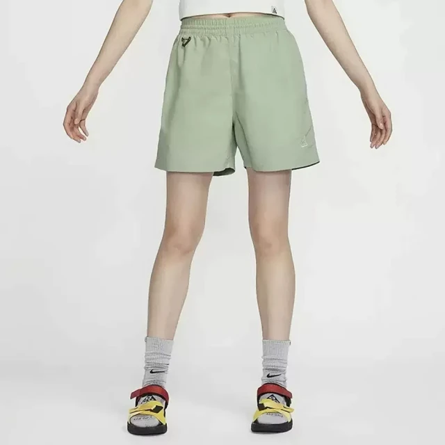 NIKE 耐吉 短褲 運動褲 休閒 高腰 女 AS W ACG SHORT 綠色(DV9536370)