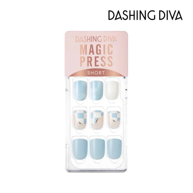 即期品【DASHING DIVA】MAGICPRESS薄型美甲片_乘風尋夢(短款25/07)