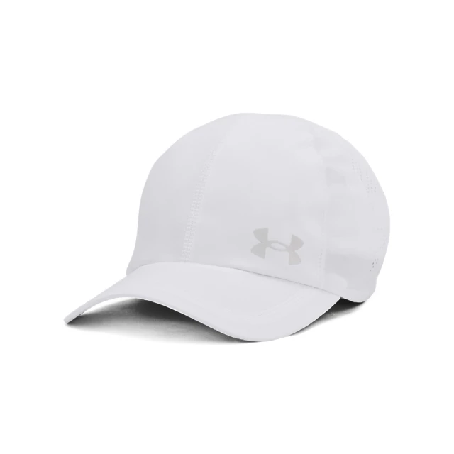 UNDER ARMOUR UA 男 Iso-chill Launch 慢跑帽_1383477-100(白色)