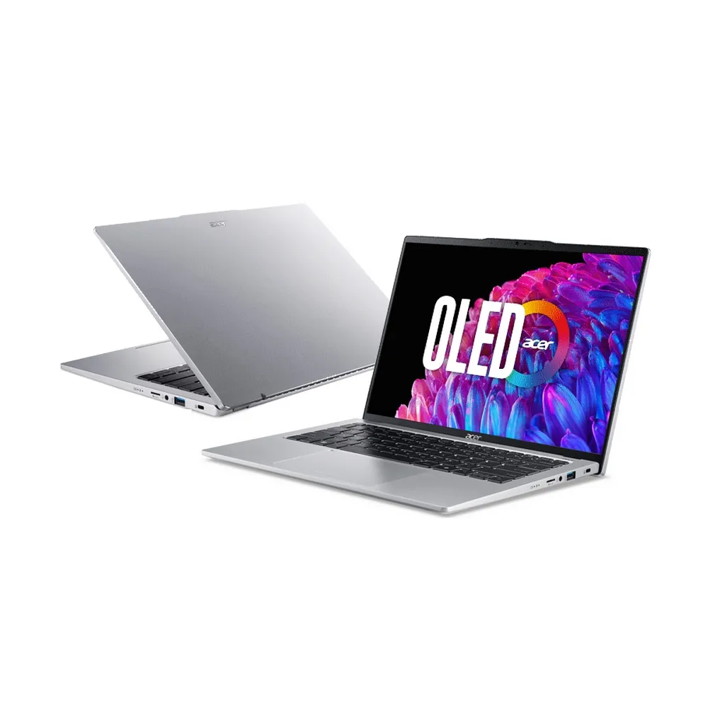 【Acer 宏碁】14吋Ultra 5輕薄效能OLED AI筆電(Swift Go/EVO/SFG14-73-53HY/Ultra 5-125H/16G/512G/W11)