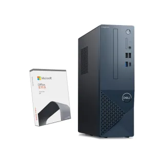 【DELL 戴爾】Office 2021組★i3四核桌上型電腦(Inspiron 3030S-P1308BTW/i3-14100/8G/512G SSD/W11P)