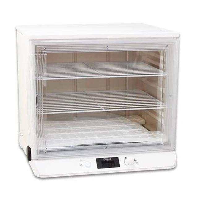  日本KNEADER PF103T 可清洗摺疊式發酵箱，專為家用麵包烘焙設計，採用上下溫控獨立系統與熱風對流技術，確保均勻發酵效果。桌上型結構輕便，本體尺寸49.5(W) x 41.5(D) x 45.5(H)cm，重量僅7.5kg，電壓110V、頻率60Hz、功率200W。易拆洗保養，日本原產，BSMI認證R36194，保固1年。完美適合DIY麵包愛好者，提升發酵效率與品質！ 