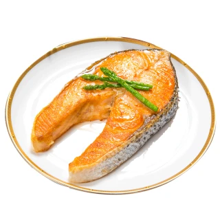 【鮮綠生活】超厚智利鮭魚切片 11片(330g±10%/片 包冰率15%)