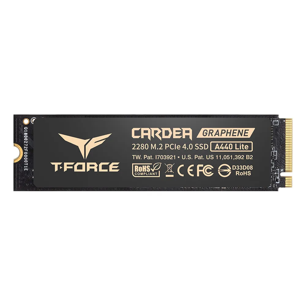 【Team 十銓】T-FORCE A440 Lite  2TB M.2 PCIe Gen4固態硬碟