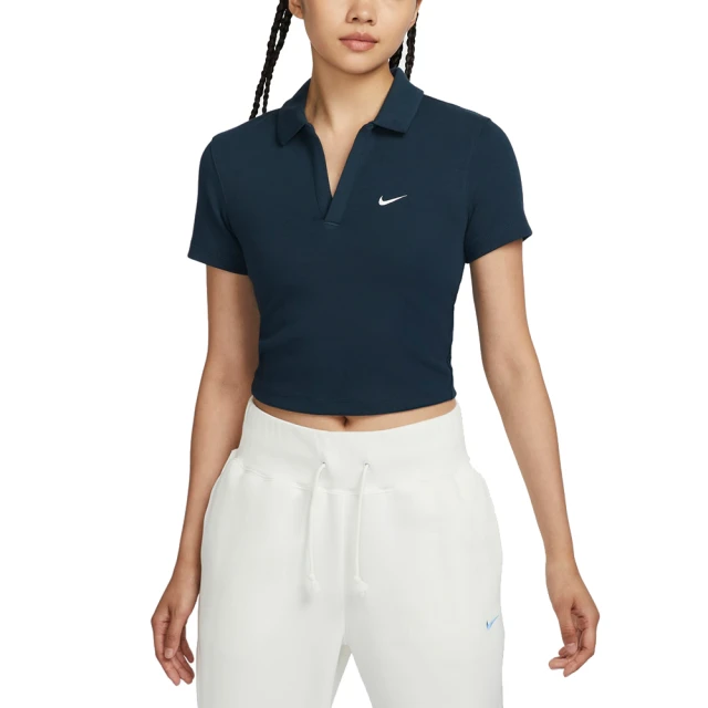 NIKE 耐吉 短袖上衣 AS W NSW ESSNTL SS POLO CRP TO 女 - DV7885478