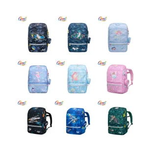 【GMTKIDS】22L 780g｜耐髒護脊小方包｜共14色(Frii自由想像精選 中低年級100-140公分適用)