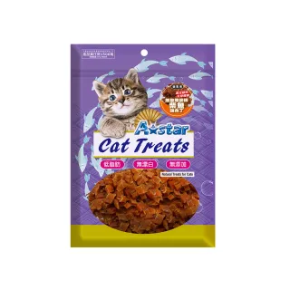 【A Star】貓專用柴魚雞肉丁80gx3入(貓零食、貓肉乾、貓魚片、Astar)