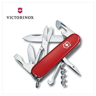【VICTORINOX 瑞士維氏】Climber14用瑞士刀/紅色(1.3703)