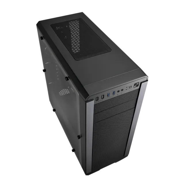 【Superchannel 視博通】SW200{B} ATX 電腦機殼(黑色)