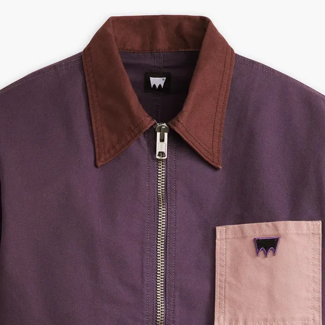 【LEVIS】Skateboarding™滑板系列 男款 異色拼接夾克 熱賣單品 A5732-0002