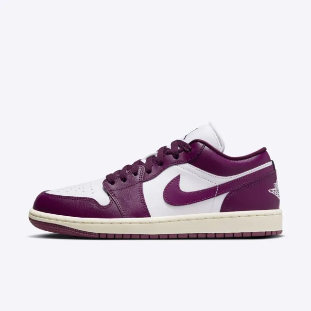 【NIKE 耐吉】Wmns Air Jordan 1 Low 女 休閒鞋 喬丹 低筒 AJ1 葡萄紫(DC0774-161)