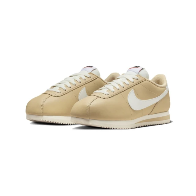 NIKE 耐吉 W Nike Cortez Sesame 阿甘鞋 奶茶復古 DN1791-200(奶茶 皮革 復古 休閒鞋 女鞋)