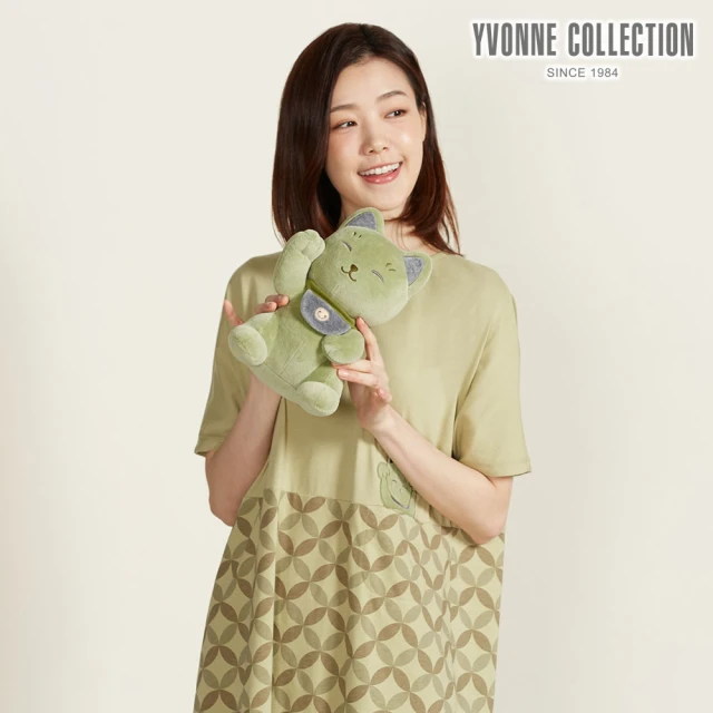 YVONNE 以旺傢飾YVONNE 以旺傢飾 招財貓小玩偶-抹茶綠