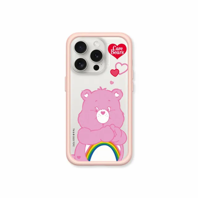 【RHINOSHIELD 犀牛盾】iPhone 15系列 Mod NX手機殼/Care Bears-Cheer Bear(Care Bears)