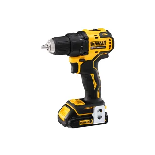 【DEWALT 得偉】20V MAX無刷式高速型電鑽 2.0Ah雙電(DCD708D2)