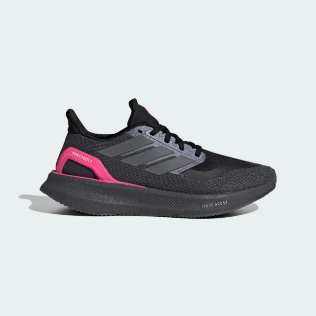 adidas 愛迪達 慢跑鞋 女鞋 運動鞋 緩震 PUREBOOST 5 W 黑粉 IF9198