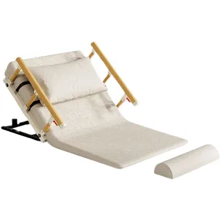 【雅蘭仕】床頭靠墊 靠背起身器 電動升降床墊(懶人起背器/電動起背器/靠背助力器/短款+護欄)