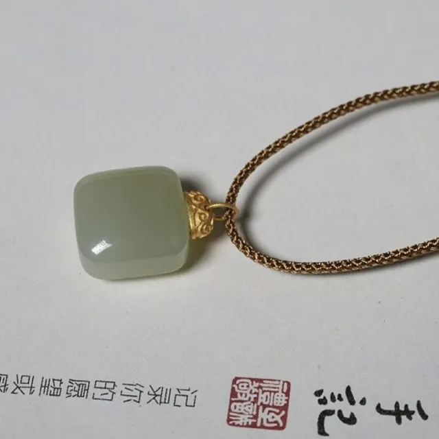 【MoonDy】包包 項鍊 男生項鍊 佛牌項鍊 玉項鍊 寶石項鍊 和田玉項鍊 吊墜項鍊 小吊墜 簡 
