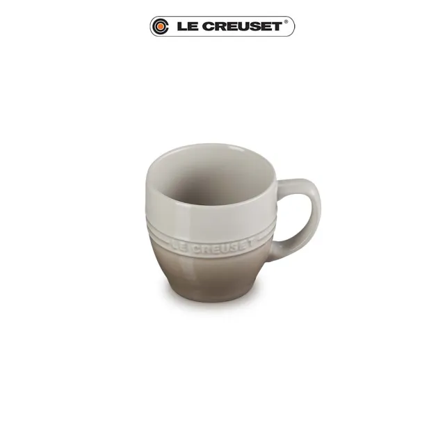 【Le Creuset】瓷器輕虹霓彩系列英式馬克杯350ml(肉豆蔻)