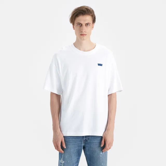 【LEVIS 官方旗艦】男款 舒適短袖 LOGO短袖 Tee  人氣新品 001AK-0000