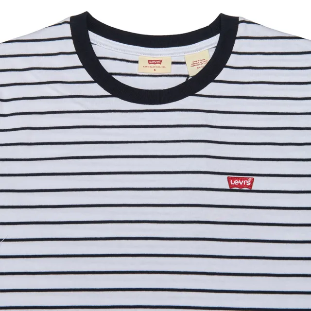 【LEVIS 官方旗艦】女款 舒適短袖 LOGO短袖 Tee  人氣新品 0019B-0003