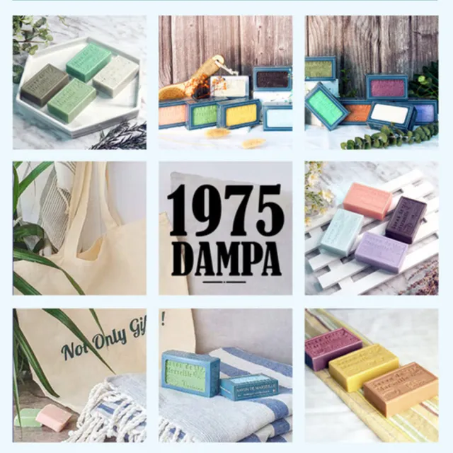 【法國DAMPA】普羅旺斯馬賽皂125g多款任選6入(蓮花/薰衣草/迷迭香/橄欖/雪松/橙花/廣藿香)