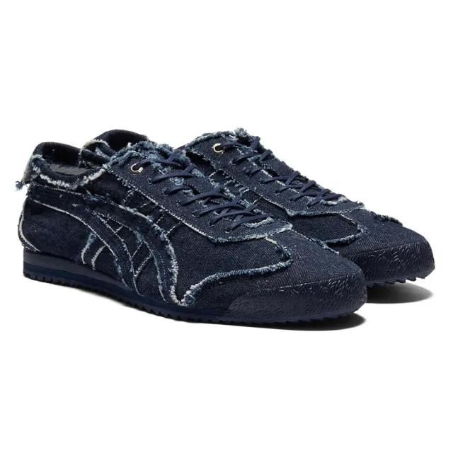 【Onitsuka Tiger】鬼塚虎 單寧設計款藍色 MEXICO 66 SD 休閒鞋 (1183C310-401)