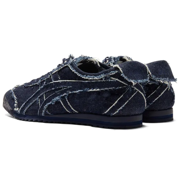 【Onitsuka Tiger】鬼塚虎 單寧設計款藍色 MEXICO 66 SD 休閒鞋 (1183C310-401)