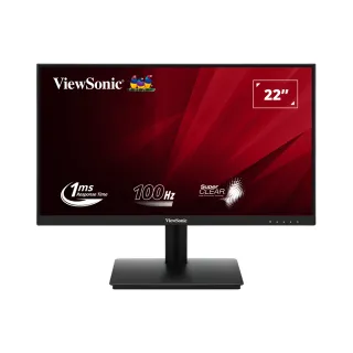 【ViewSonic 優派】VA220-H 22吋 Full HD 顯示器(22吋/FHD/HDMI/VGA/100Hz/VA 面板)