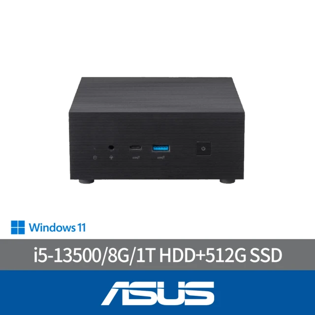 ASUS 華碩 i5迷你電腦(PN63-S1-30HUPYA/i5-11300H/8G/512G/W11)