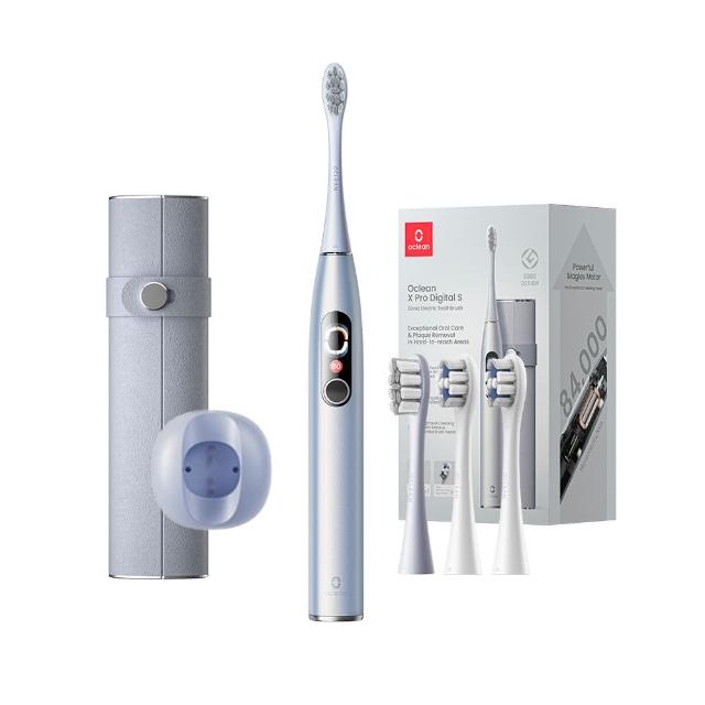 【Oclean 歐可林】X Pro Digital SET旗艦版APP觸控智能音波電動牙刷(套裝組)