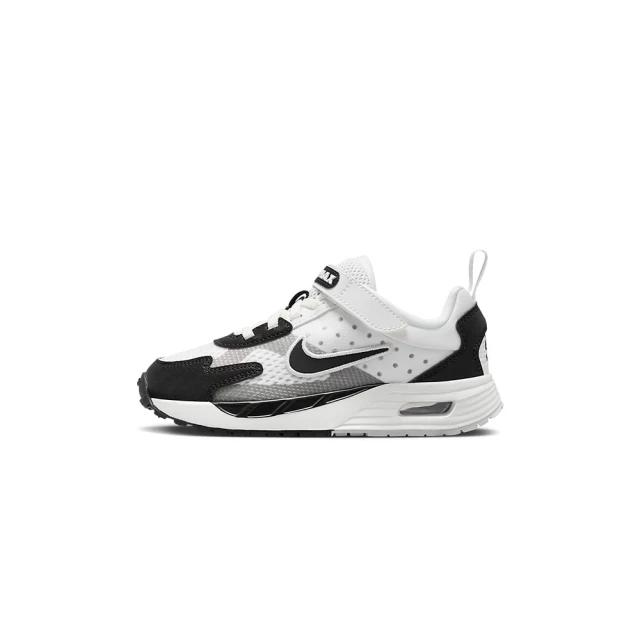 NIKE 耐吉 Air Max Solo 童鞋 中童 黑灰銀色 魔鬼氈 皮革 緩衝 透氣 網布 運動 休閒鞋 FZ0944-101