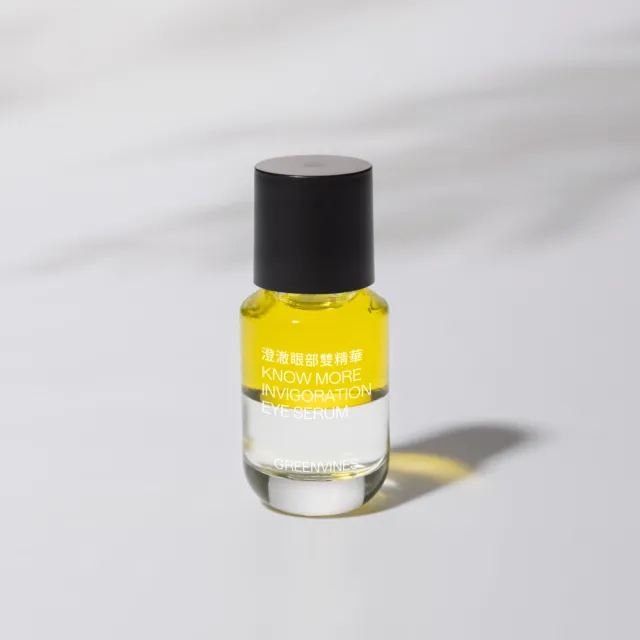 【greenvines 綠藤生機】全新升級 澄澈眼部雙精華15ml(活性升級40+% 敏感眼周的進階精華)