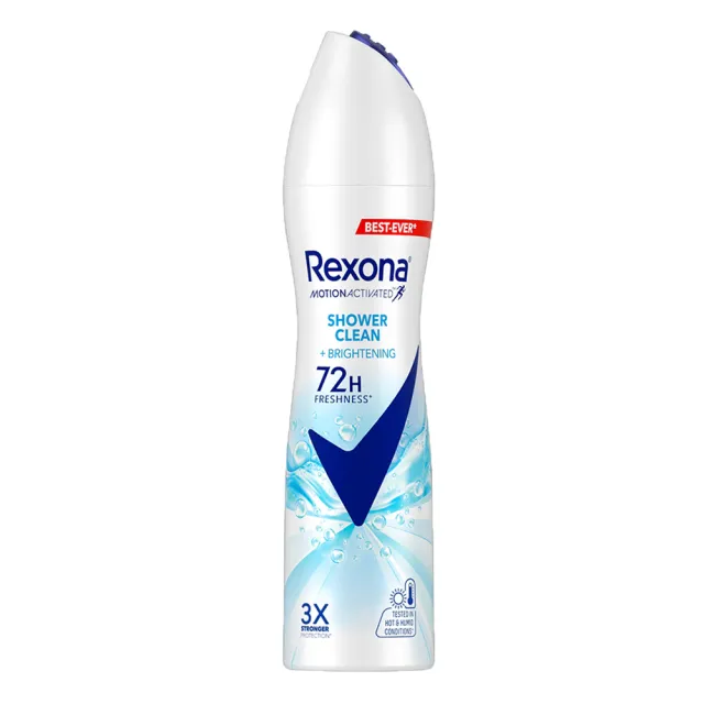 【Rexona 蕊娜】制汗爽身噴霧135ML(完美透亮櫻花/完美透亮玫瑰/魅惑香氛/沐浴淨亮/亮白乾爽)