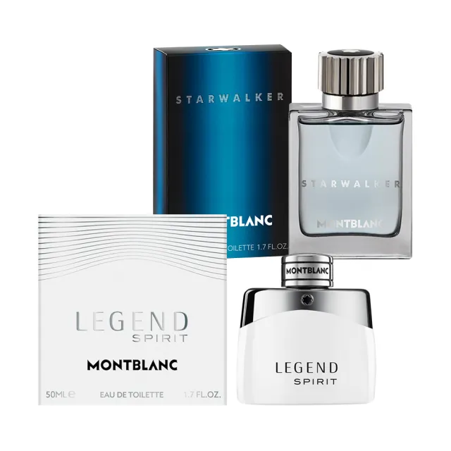 MONTBLANC 萬寶龍】買一送一-傳奇白朗峰男仕淡香水50ml+星際旅者男性淡