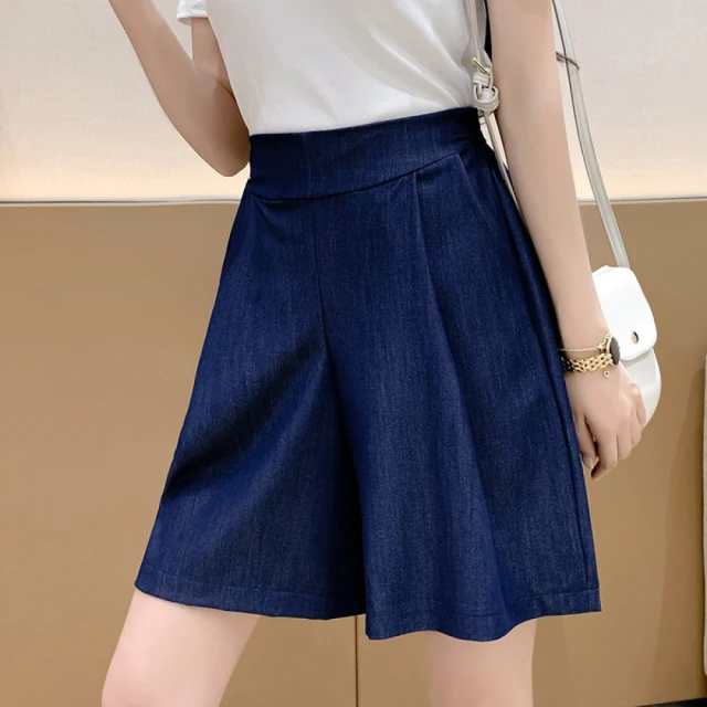 女牛仔褲五分