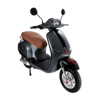 【e路通】EA-EV8 復古騎士 48V鉛酸 前後碟煞 電動微型二輪車(電動微型二輪車)