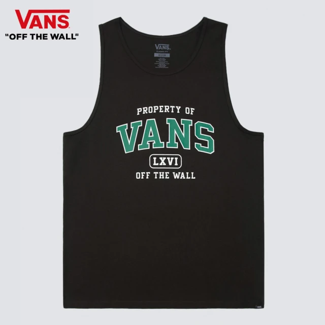 VANS 官方旗艦 Property Of Tank 男女款黑色坦克背心