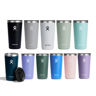 【Hydro Flask】20oz/592ml 保溫 保冰 附蓋 隨行杯 多色可選(超強保冰 咖啡杯 無毒 重視食安)