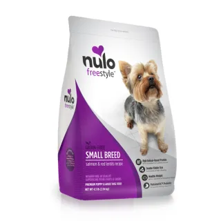 【NULO 紐樂芙】無穀高肉量小型成犬-智利鮭魚+胡蘿蔔/11LB(小顆粒飼料、全齡犬飼料、小型犬飼料、狗飼料)