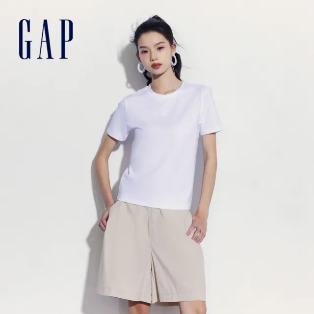 【GAP】男女裝 Logo圓領短袖T恤 -多款任選(476750&548050&543986&463163)