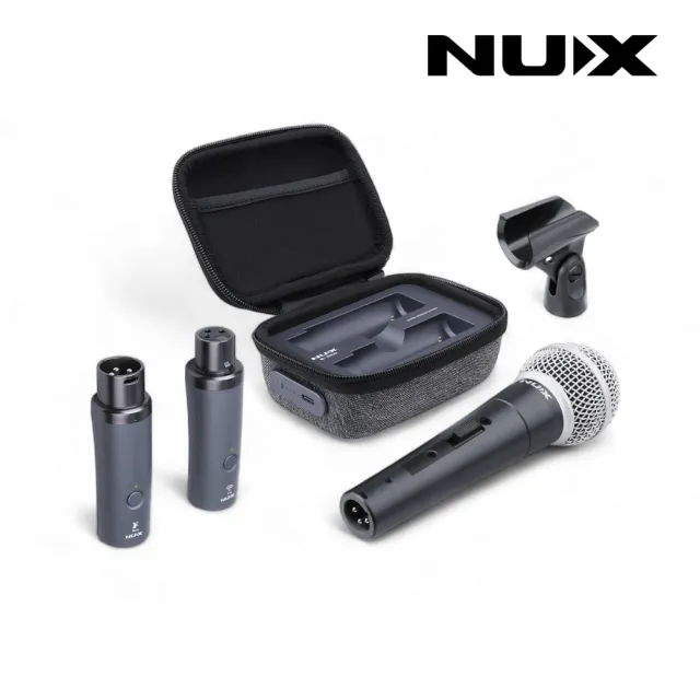 【NUX】享受無線的快感 無線麥克風系統／B-3RC(B3RC 無線導線 麥克風 充電式 播客 直播 錄音 街頭藝人)