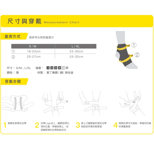 【美國Bracoo奔酷】全方位包覆可調式護踝(FP31)